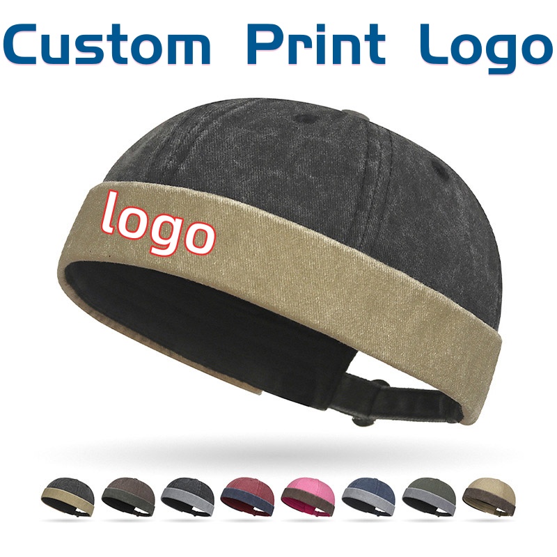 Street Fashion Hats - Customized Printed Logo Washed And Vintage