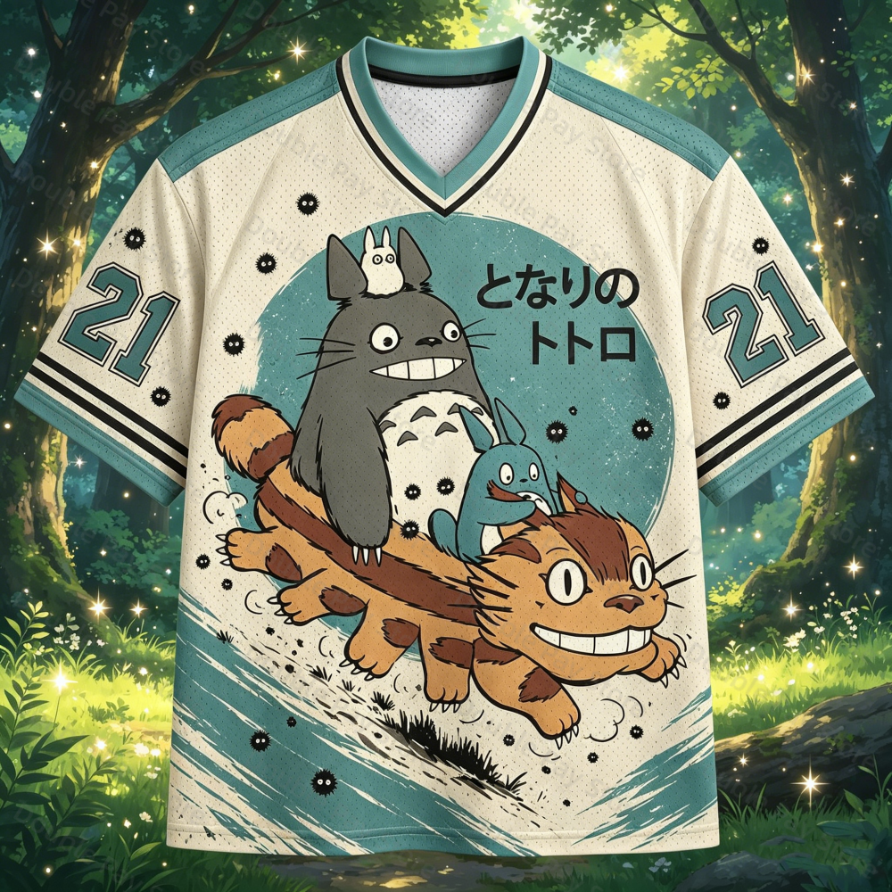 Street Fashion Hats - Men's shirt Woment-shirt Anime Neighbor Totoro