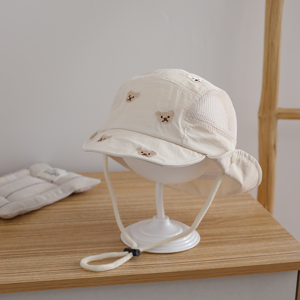Street Fashion Hats - Child's trendy and versatile full-embroidered little