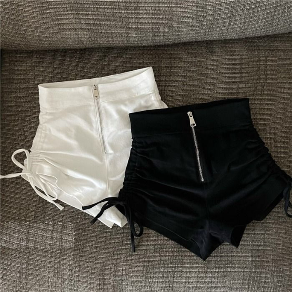 Street Fashion Plus Size - Womens Korean Drawstring Sexy Shorts Harajuku