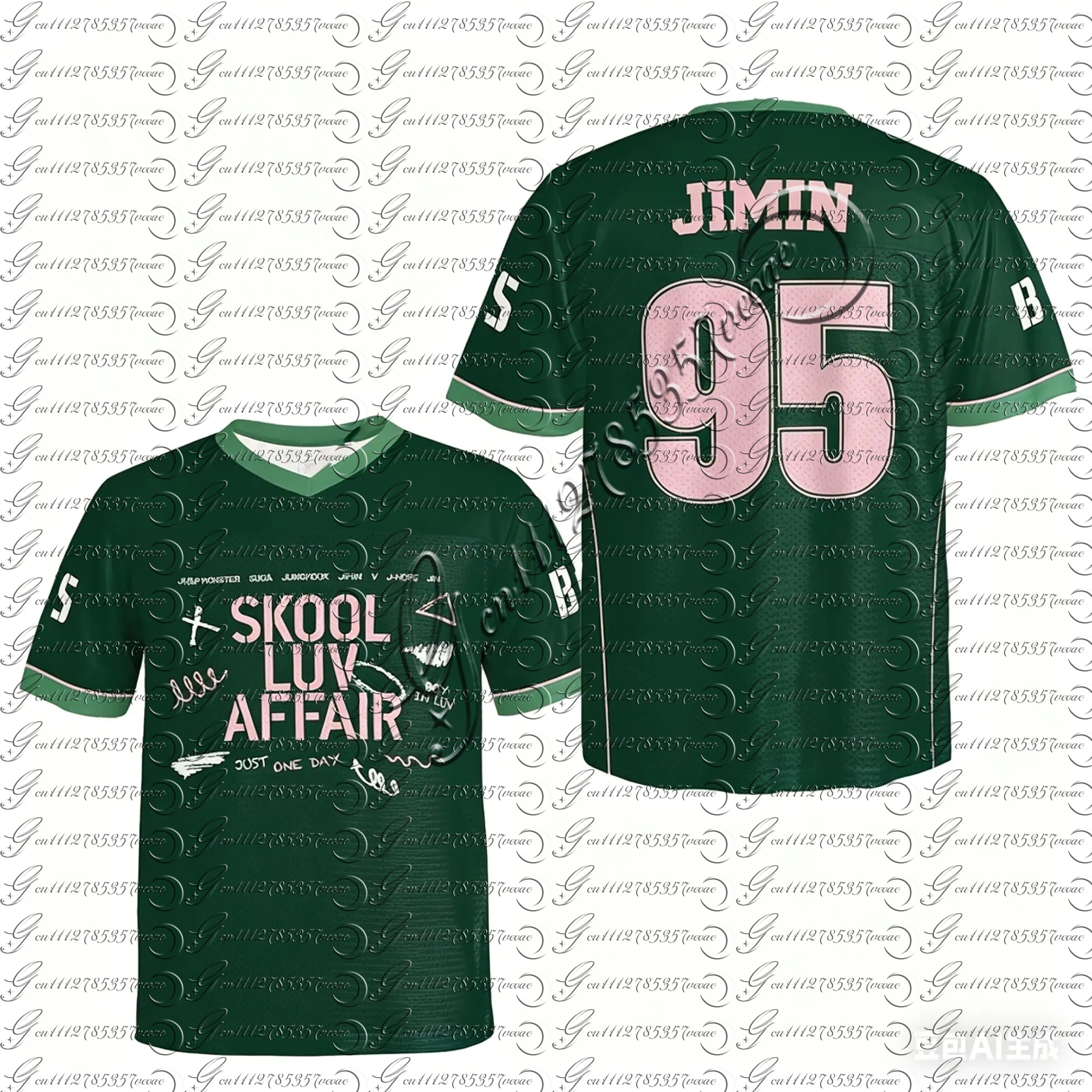 Kpop Inspired 97 Graphic Jerse - Street Fashion Kpop review and price
