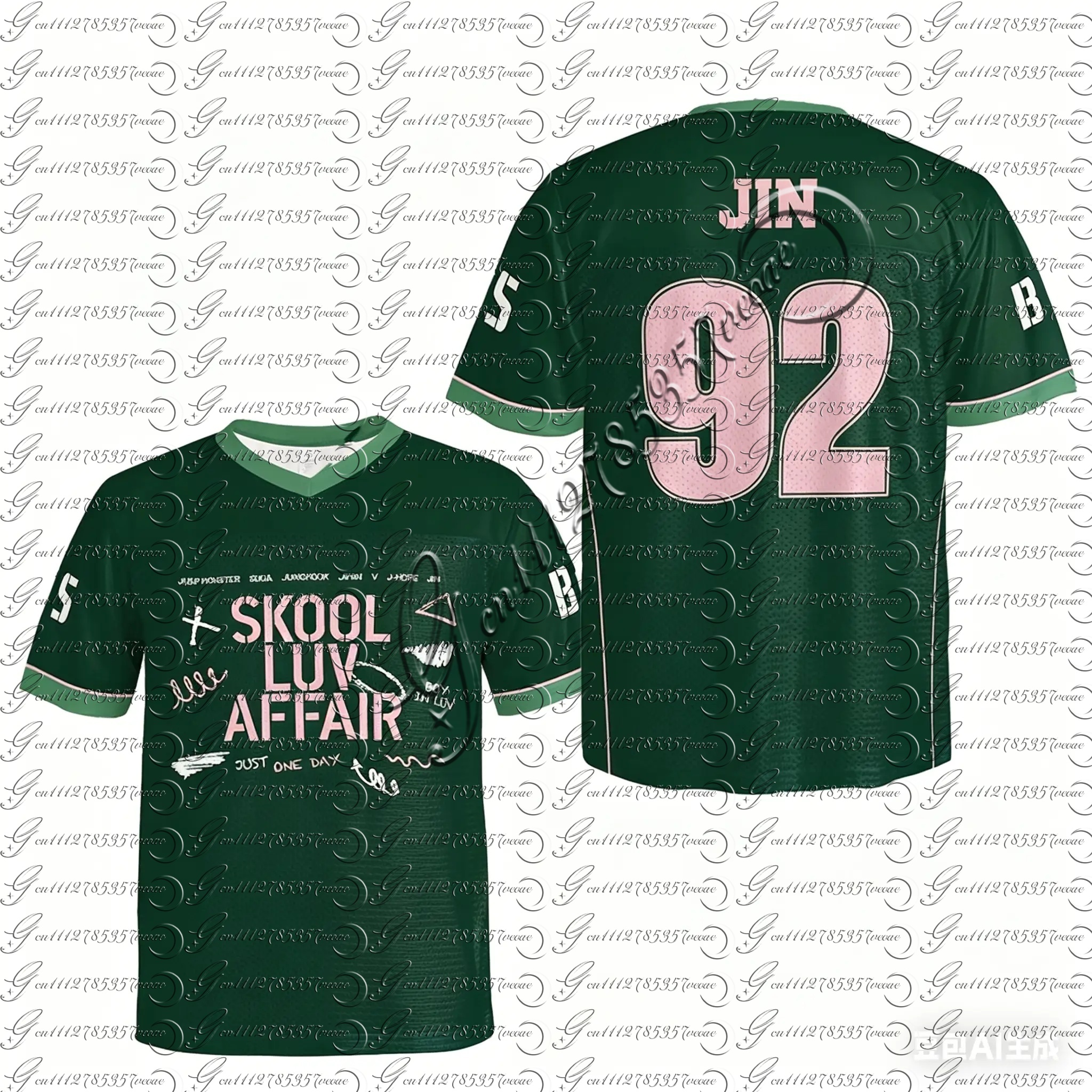 Kpop Inspired 97 Graphic Jerse - Street Fashion Kpop review and price