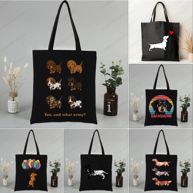 Dachshund Teckel Cute Dog  Can - Tote Bag Canvas Print review and price