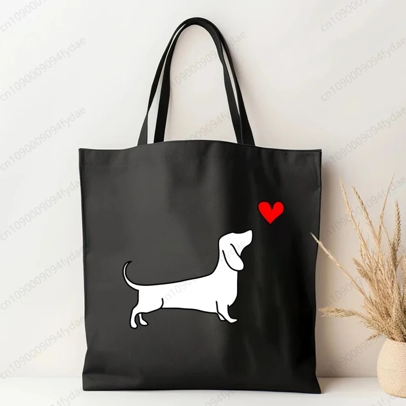 Dachshund Teckel Cute Dog  Can - Tote Bag Canvas Print review and price