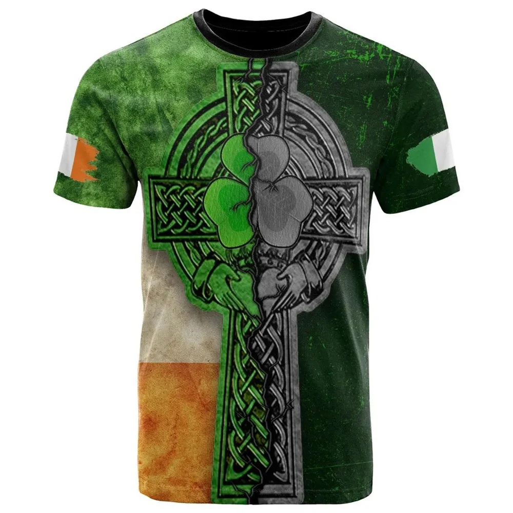 Summer Men's Irish St. Patrick - Street Fashion Plus Size review and price