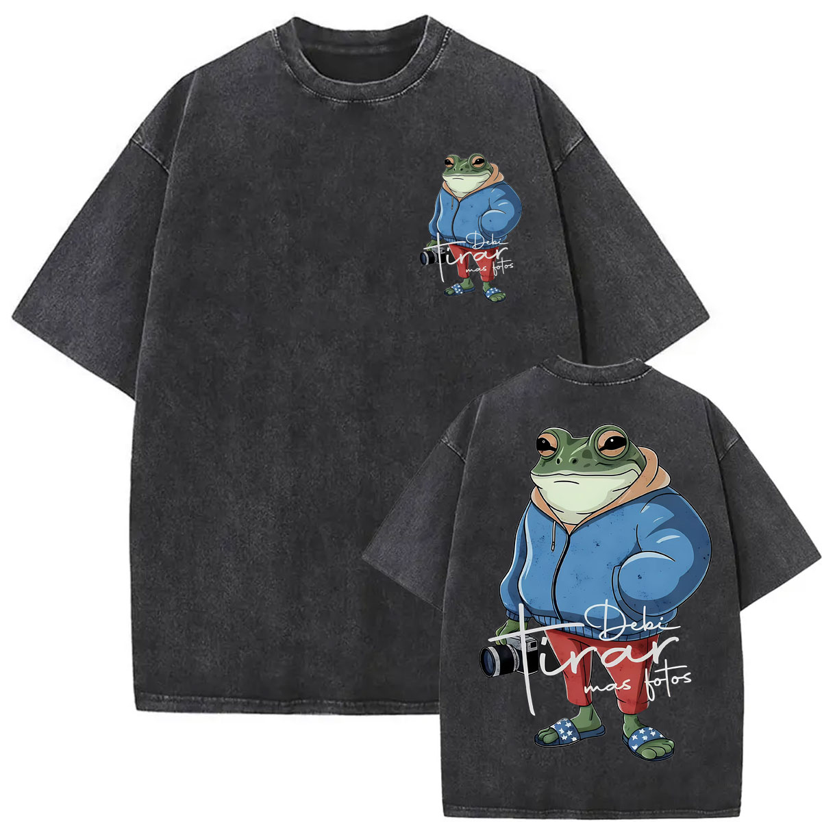 Rapper Bad Bunny T-shirts Debi - Foto Street Fashion review and price
