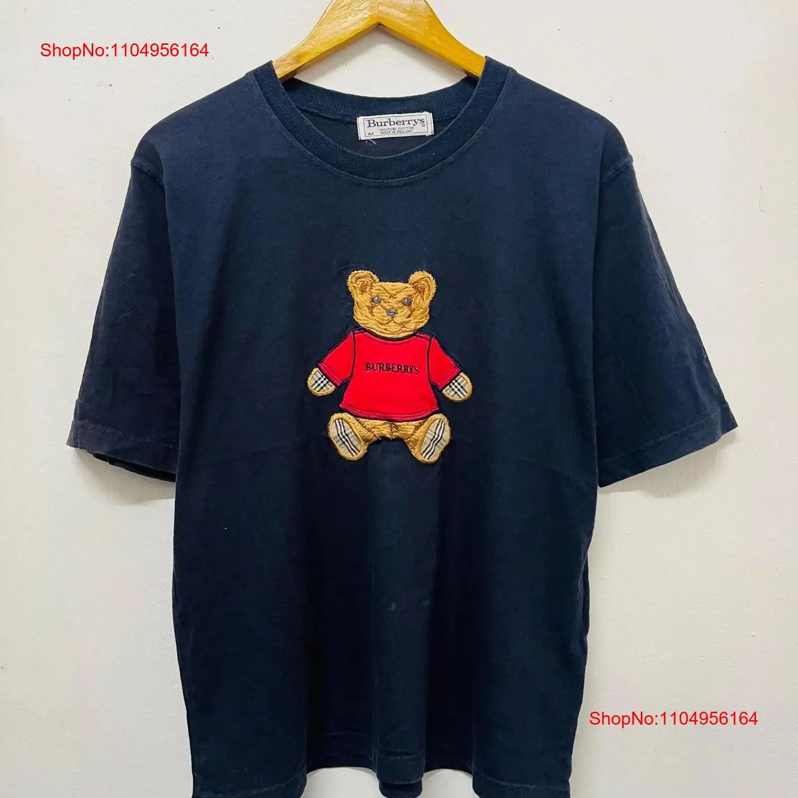 Vintage 90s Burberrys Bear T S - Street Fashion In London review and price