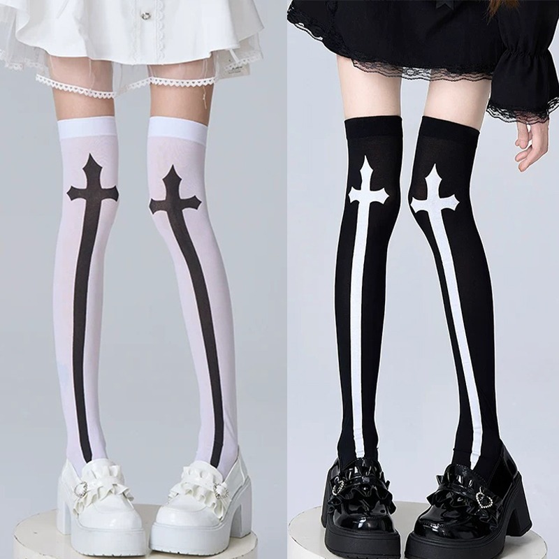 Gothic Y2K Lolita Black White  - Street Fashion Youtube review and price