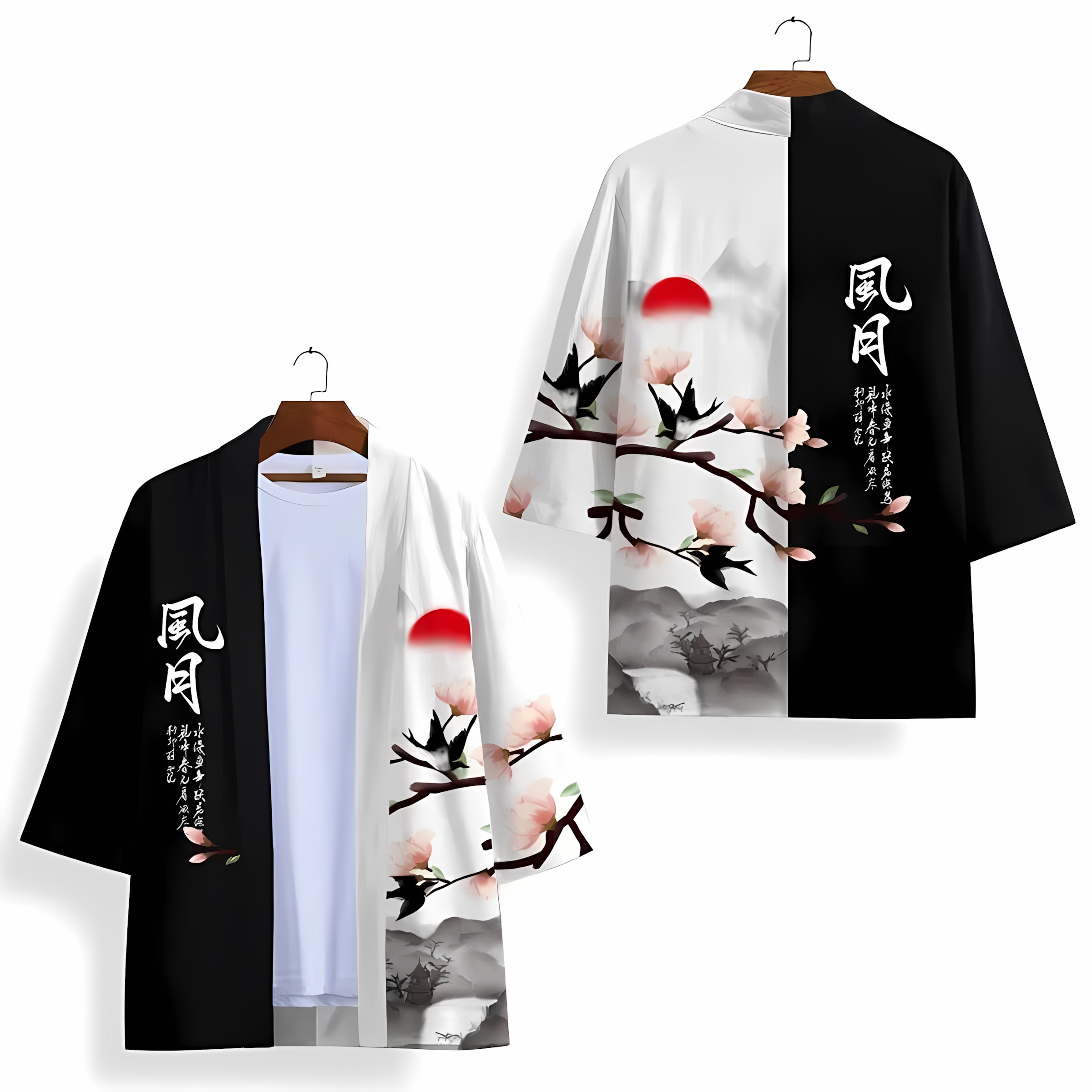 2026 Summer New Men's Kimono w - Street Fashion Kimono review and price