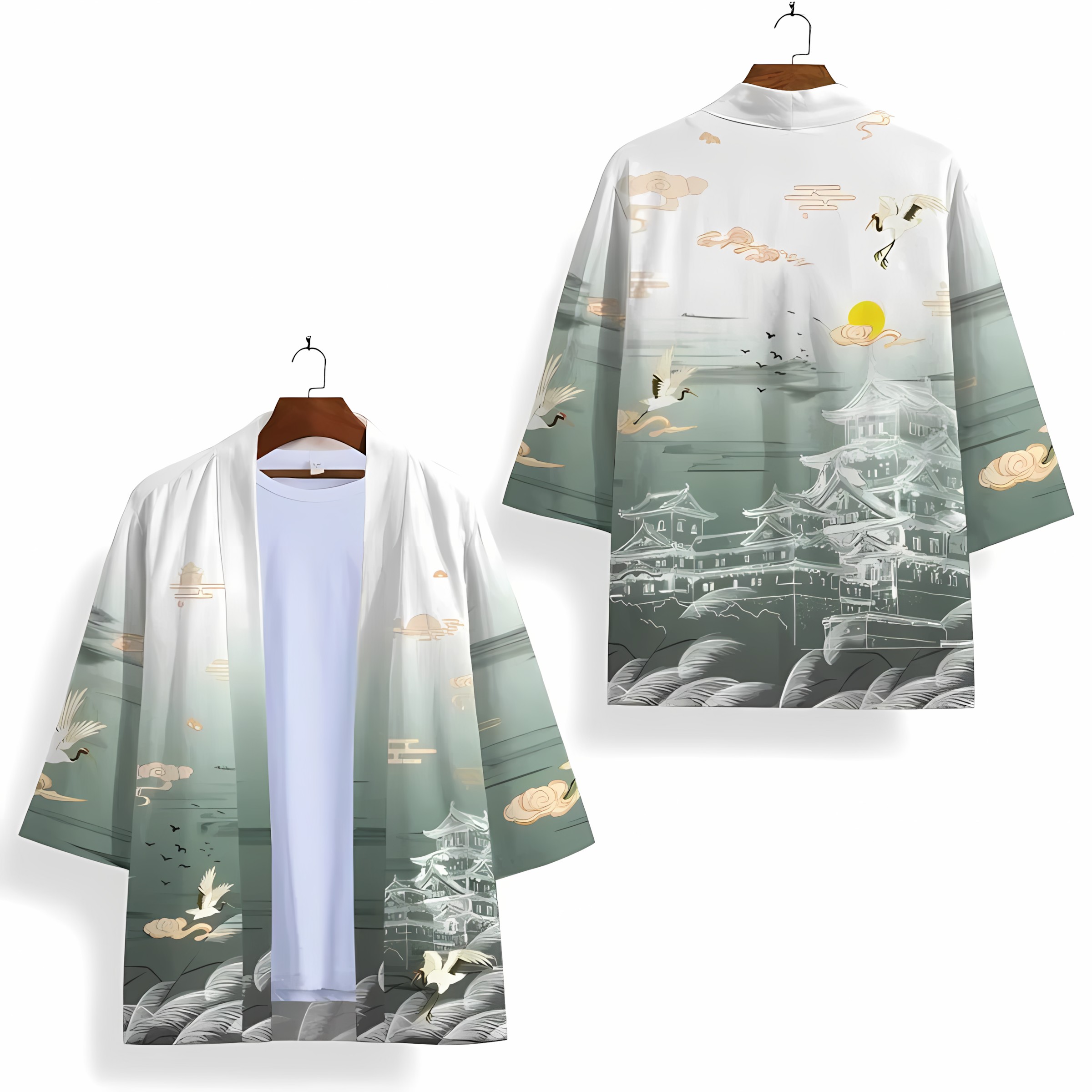 2026 Summer New Men's Kimono w - Street Fashion Kimono review and price