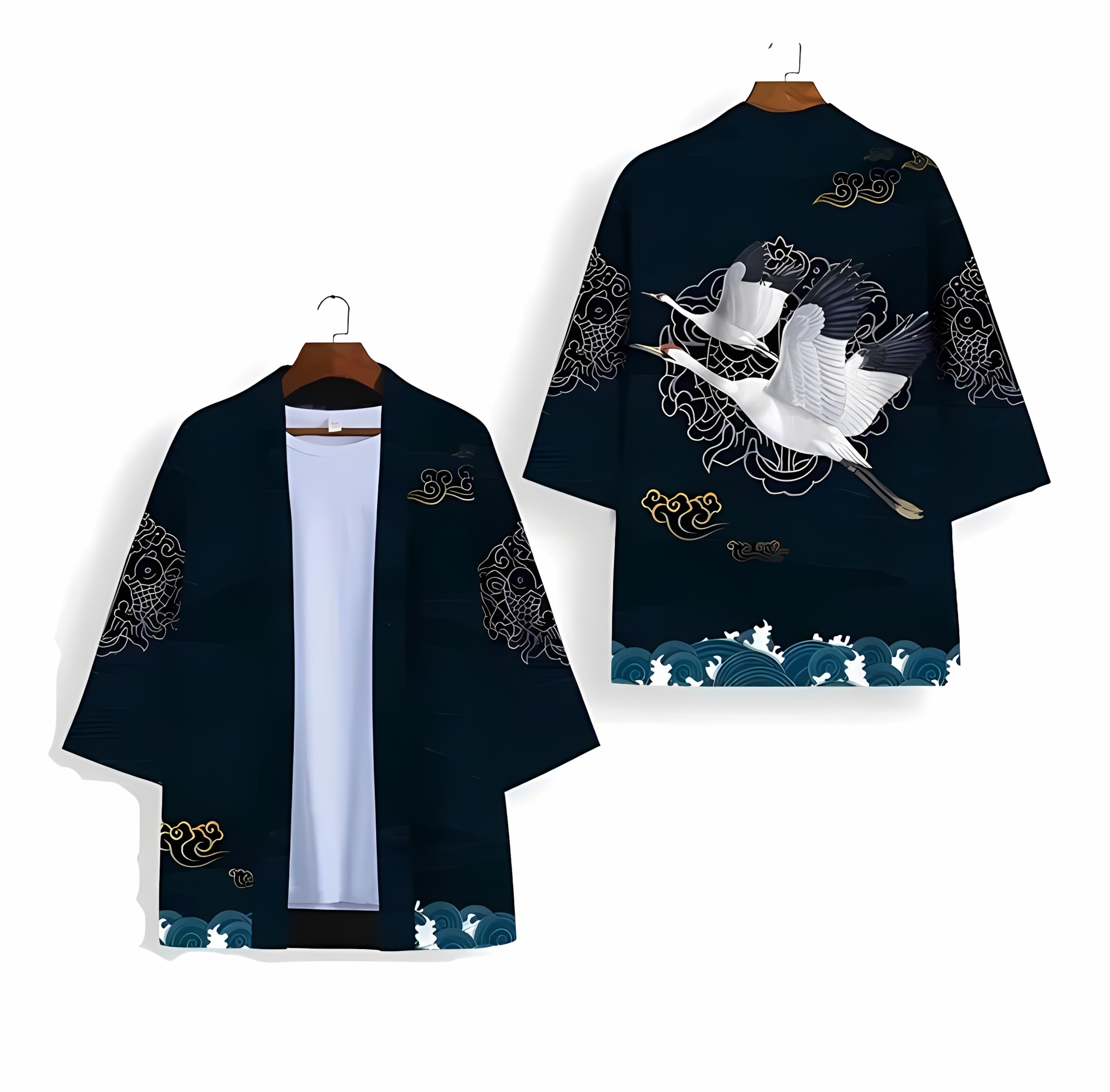 2026 Summer New Men's Kimono w - Street Fashion Kimono review and price