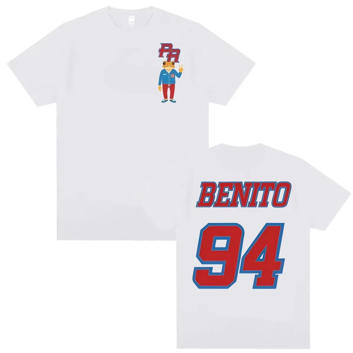 Rapper Bad Bunny T-shirt Debi  - Foto Street Fashion review and price
