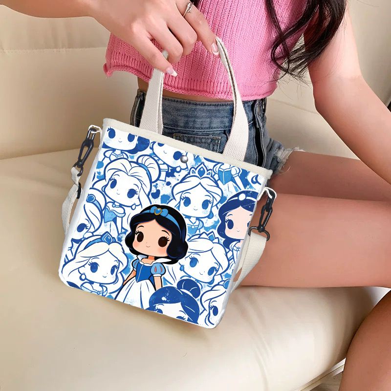 Cartoon snow white Characters  - Tote Bag Canvas Print review and price