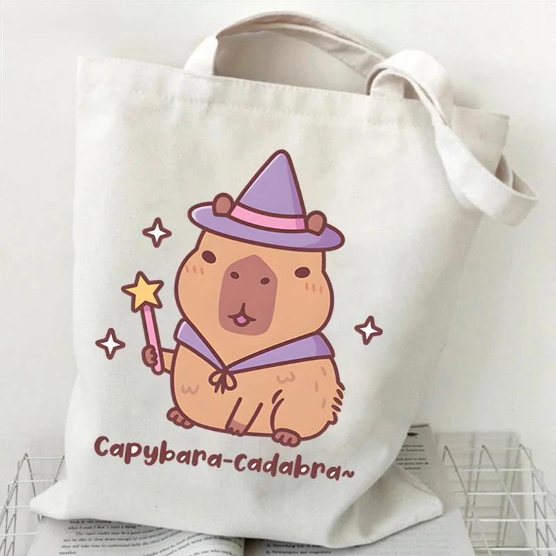 Bobo Tea Capybara Graphics Wom - Tote Bag Canvas Print review and price