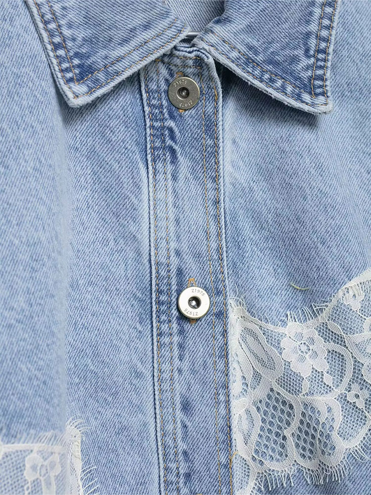 HH Elegant Women Blue Denim Ja - Street Fashion Jacket review and price