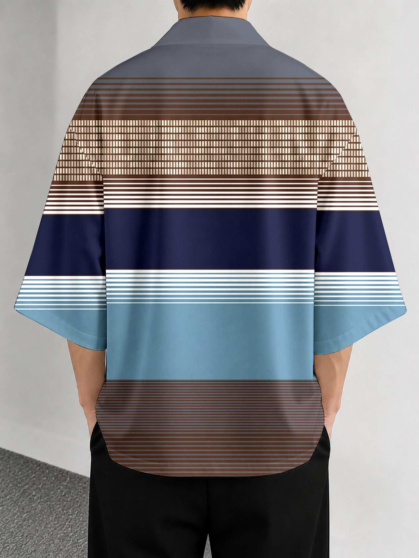 Men's casual top Modern Geomet - Street Fashion Kimono review and price