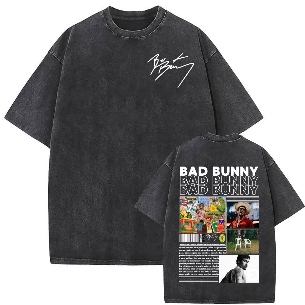 Bad Bunny DTMF Debi Tirar Mas  - Foto Street Fashion review and price