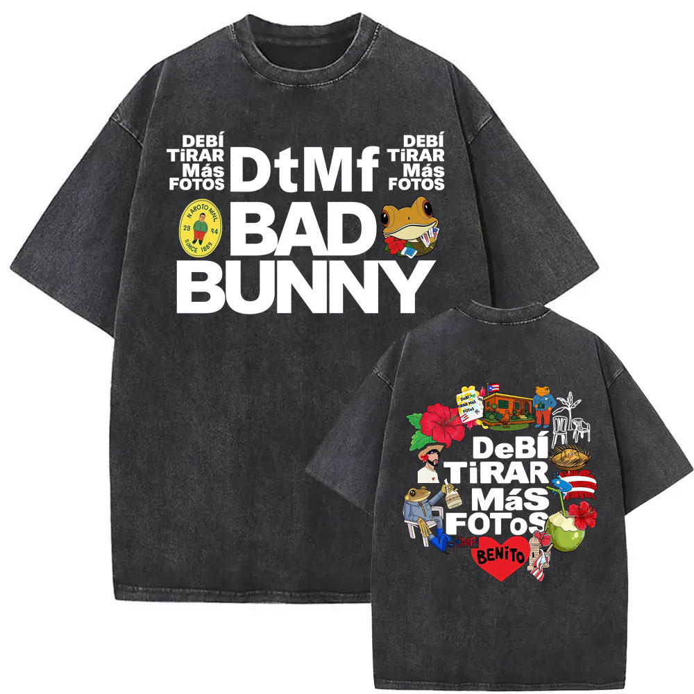 Bad Bunny DTMF Debi Tirar Mas  - Foto Street Fashion review and price