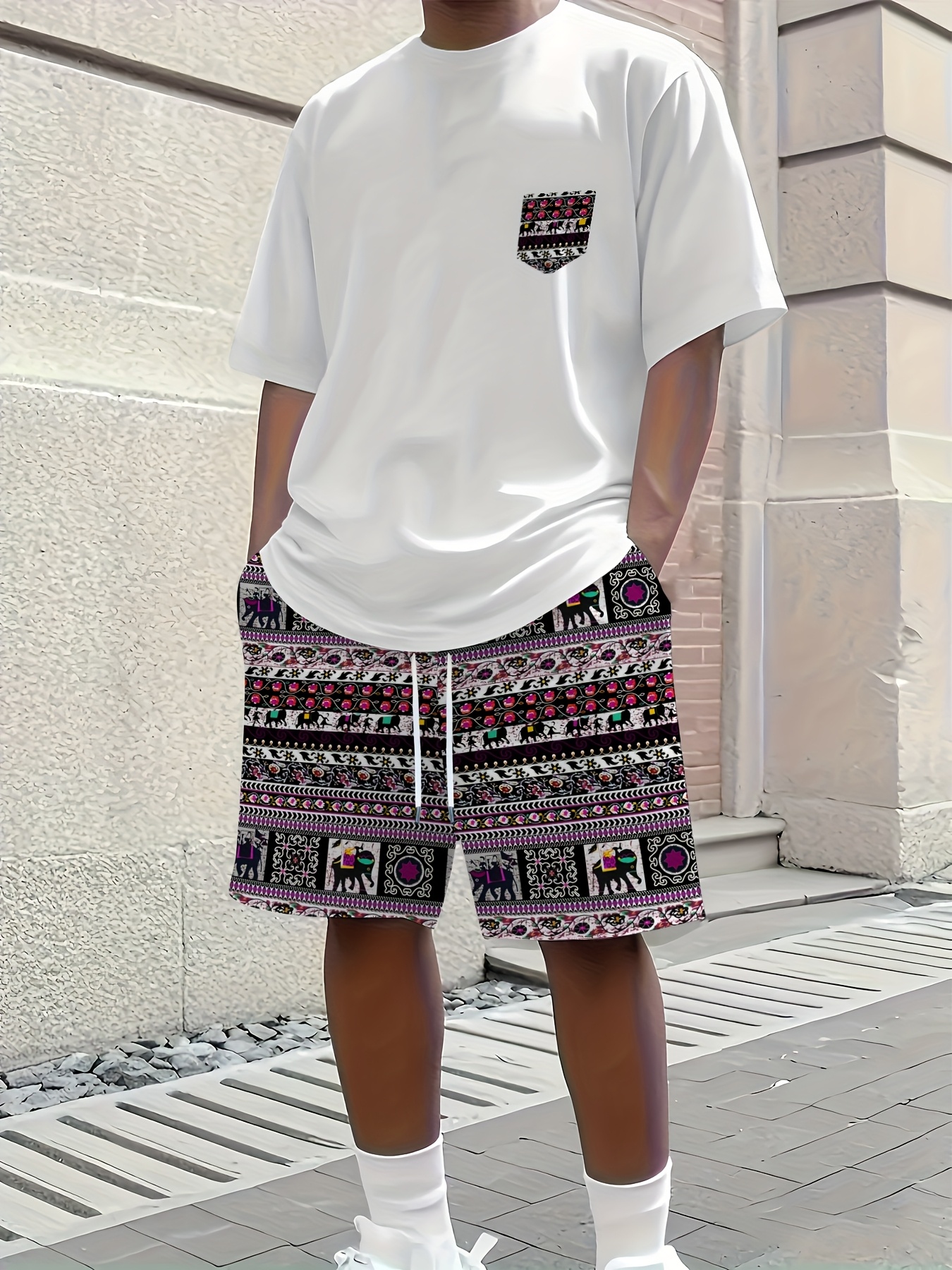 2026 Summer New Men's Short-Sl - Street Fashion Style review and price