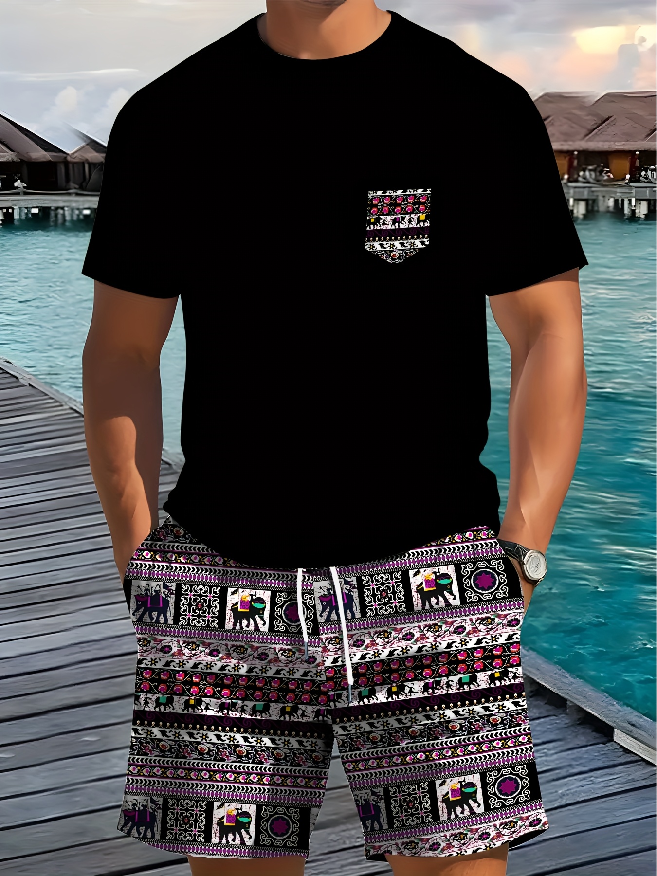 2026 Summer New Men's Short-Sl - Street Fashion Style review and price