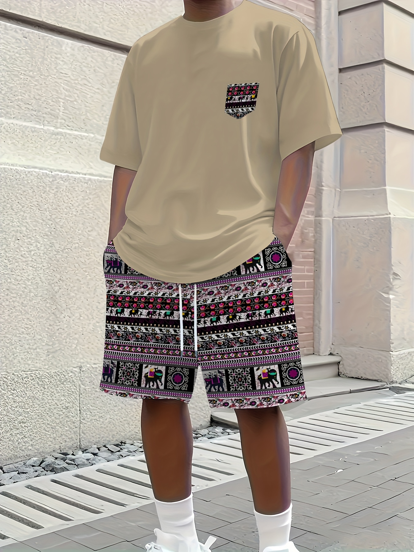 2026 Summer New Men's Short-Sl - Street Fashion Style review and price