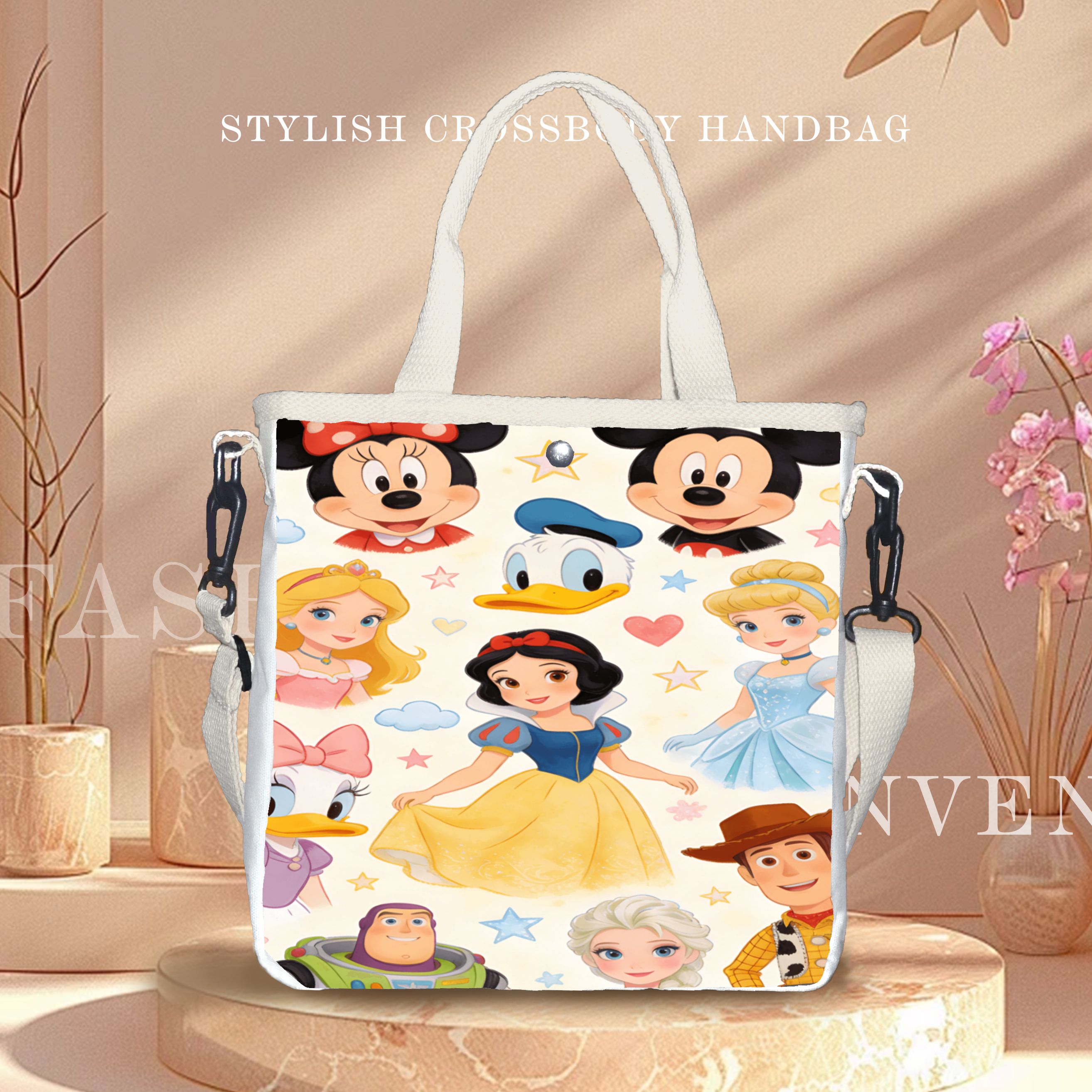 Multifunctional Princess Tote  - Tote Bag Canvas Print review and price