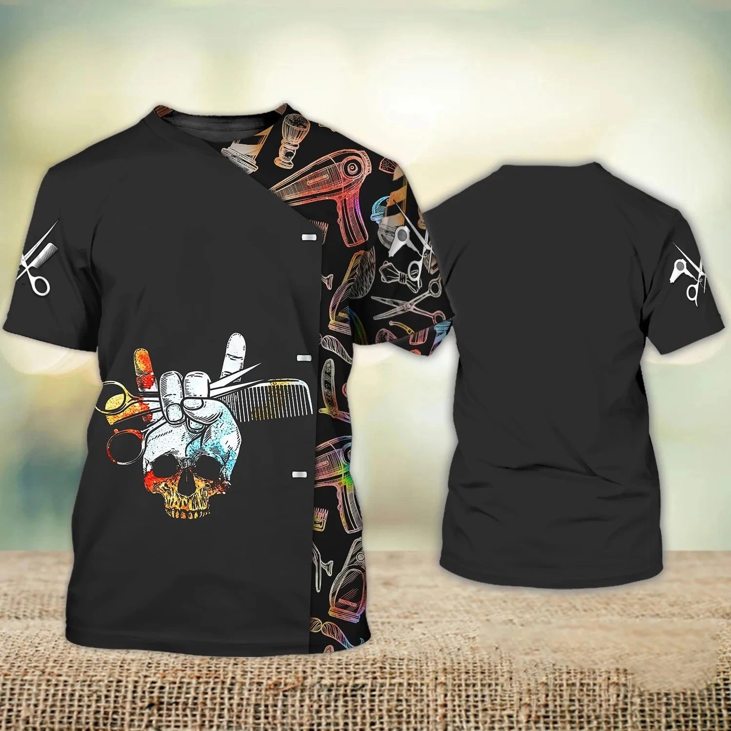 Fashion New Customized Barber  - Street Fashion Plus Size review and price