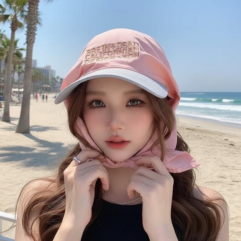 Womens Korean Headscarf Cap wi - Street Fashion Hats review and price