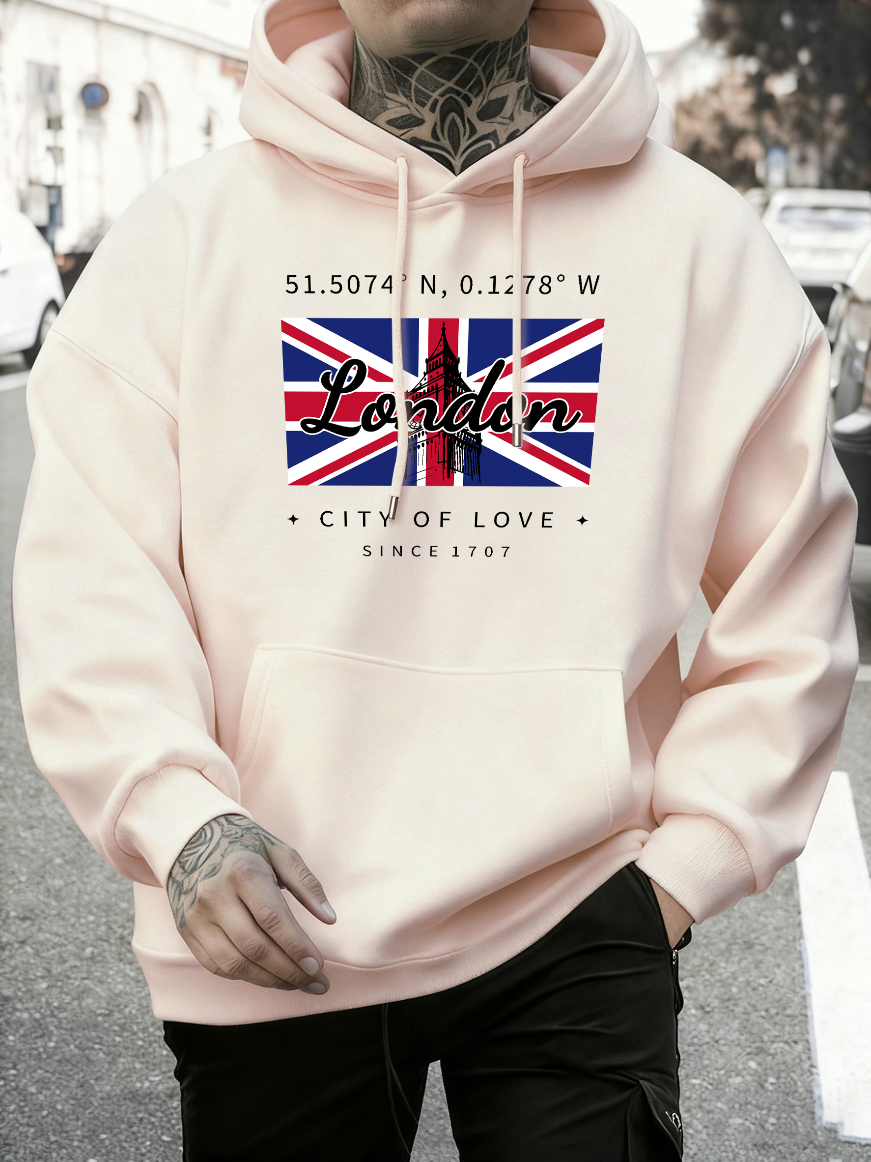 London City Of Love Flag Print - Street Fashion In London review and price