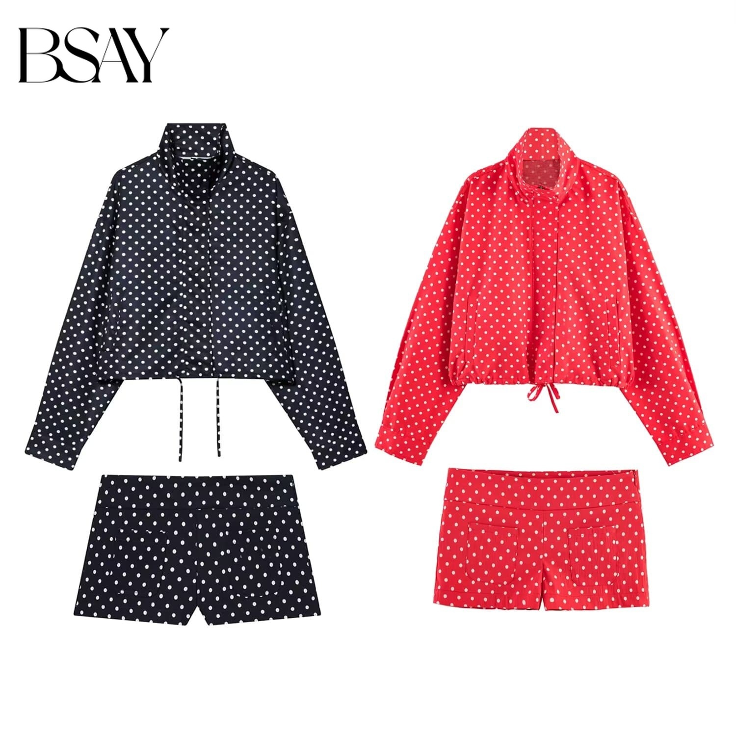 BSAY Casual 2 Pcs Set Tracksui - Street Fashion Jacket review and price