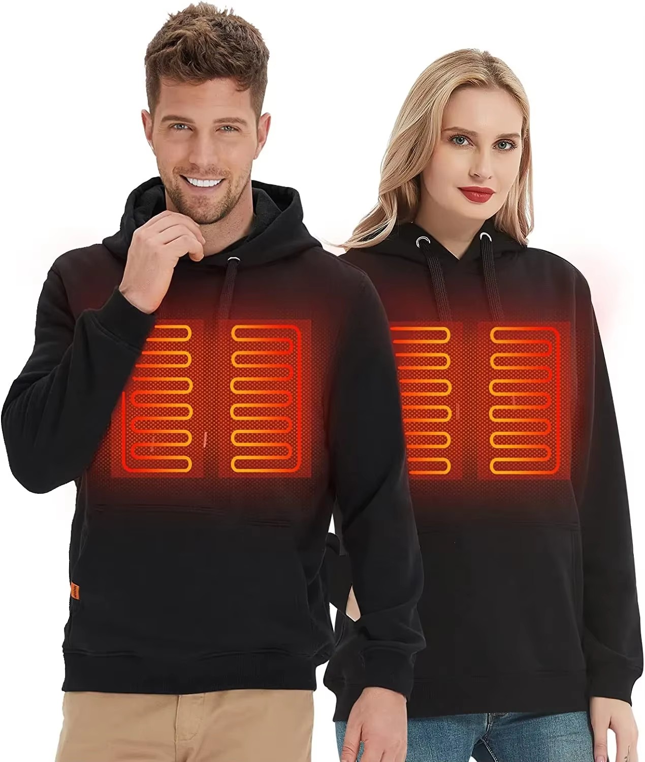 Women USB Heating Hoodies men  - Street Fashion Jacket review and price