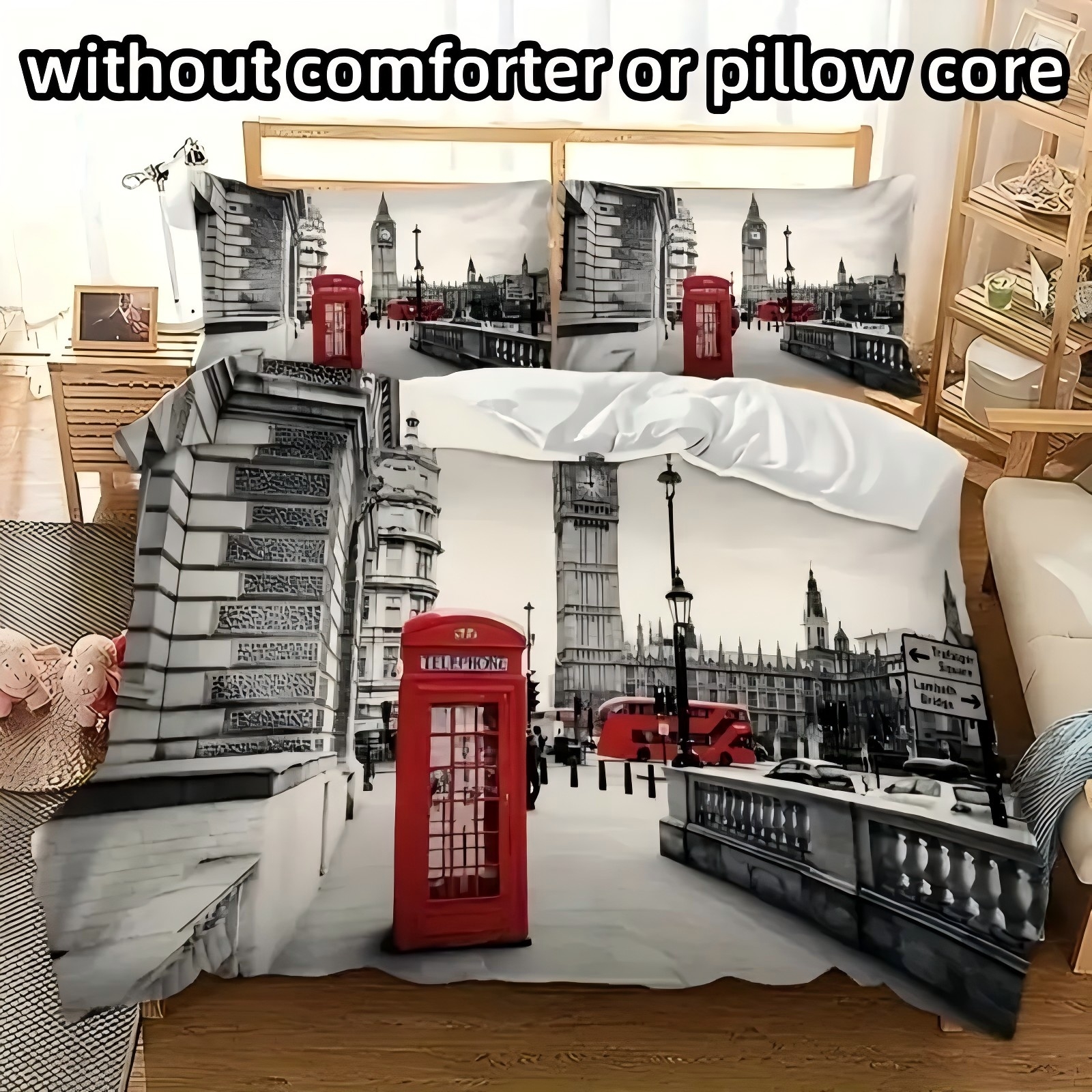 London Street Pattern 3D Print - Street Fashion In London review and price