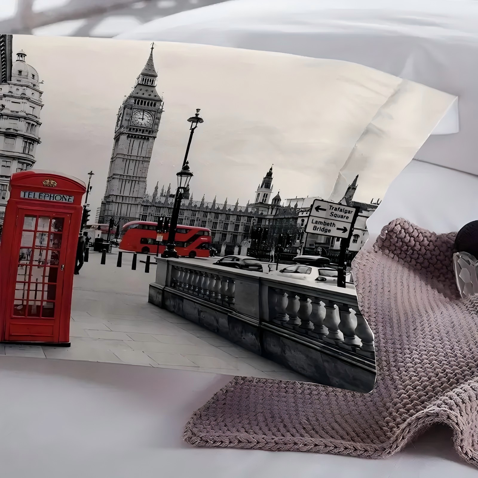 London Street Pattern 3D Print - Street Fashion In London review and price