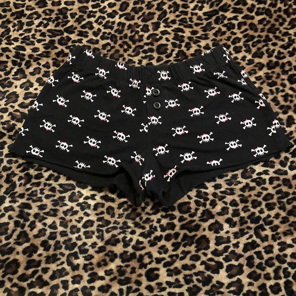 Summer Retro Punk Shorts Casua - Street Fashion Y2K review and price