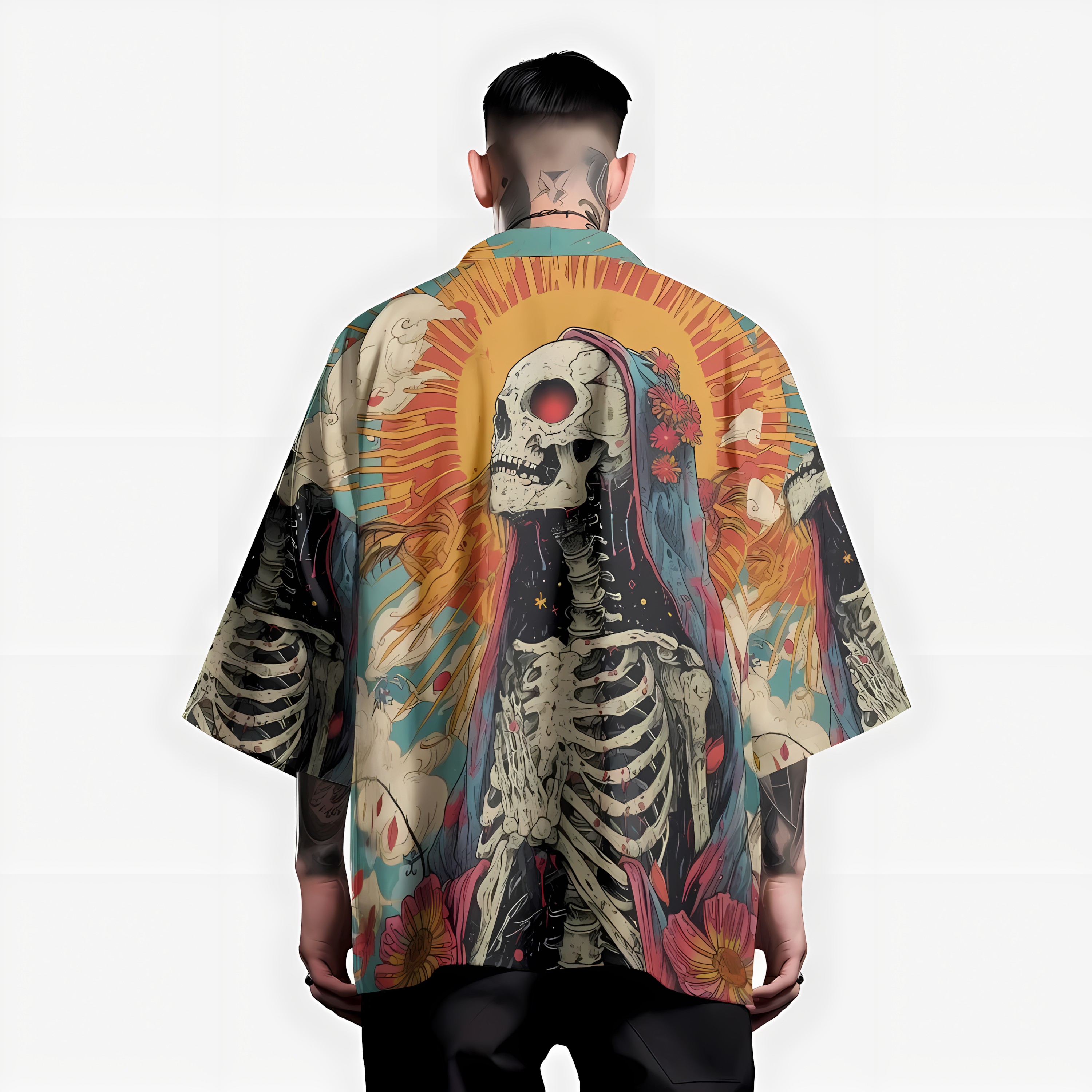 2026 Summer New Men's Kimono w - Street Fashion Kimono review and price