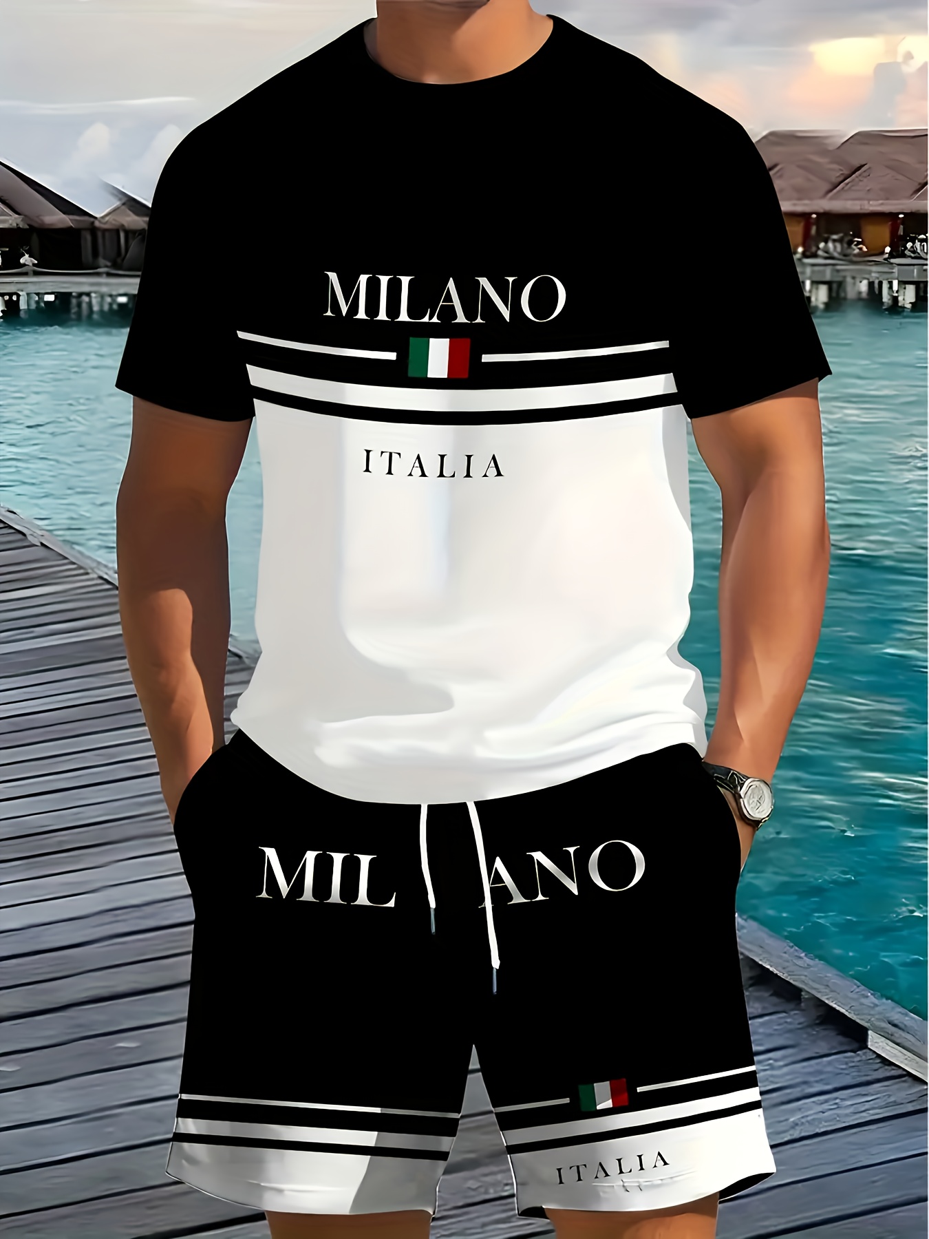 2026 Summer New Men's Short-Sl - Street Fashion Style review and price