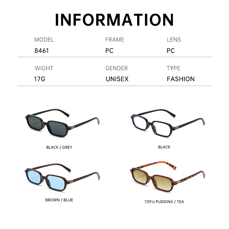New Small Square Frame Sunglas - Street Fashion High End review and price