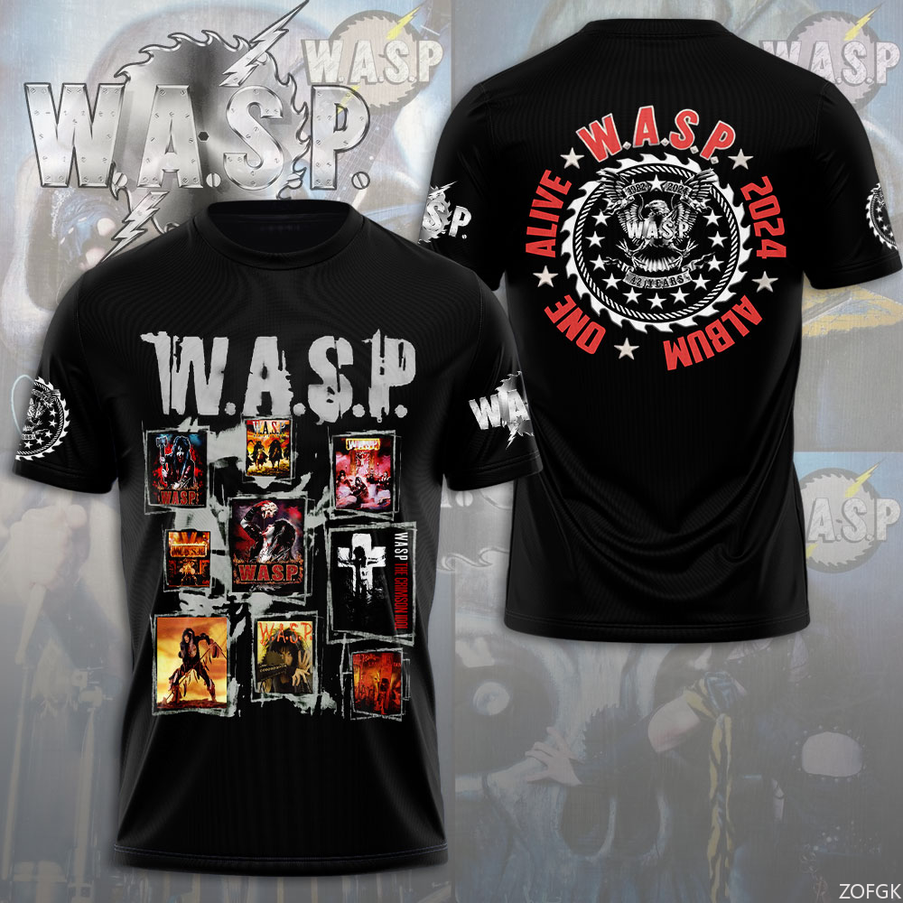 W.A.S.P Rock 3D Printing T-shi - Street Fashion Y2K review and price