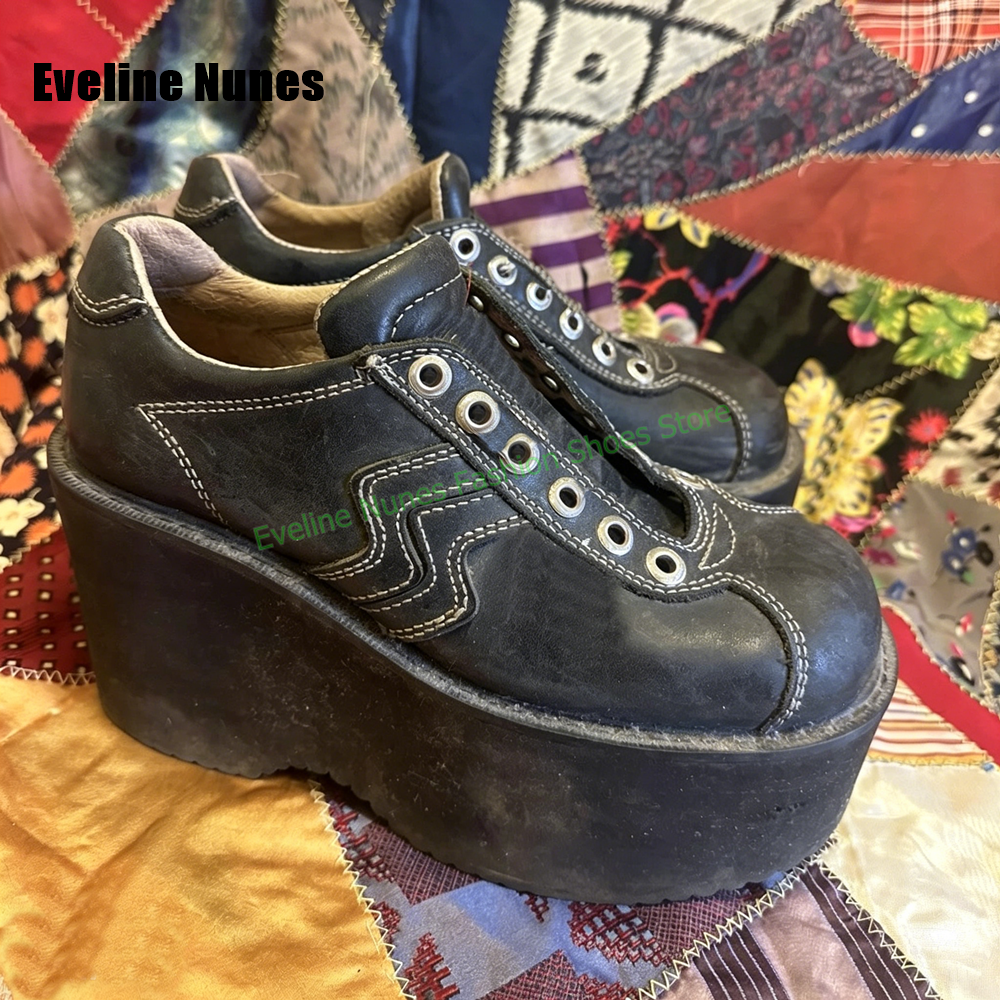 Y2K Platform Wedge Fashion Pum - Street Fashion Y2K review and price