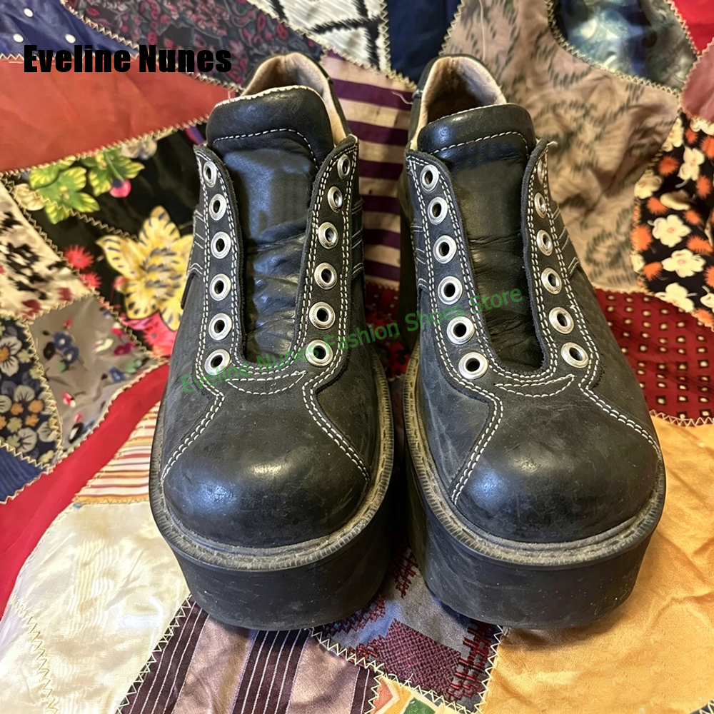 Y2K Platform Wedge Fashion Pum - Street Fashion Y2K review and price