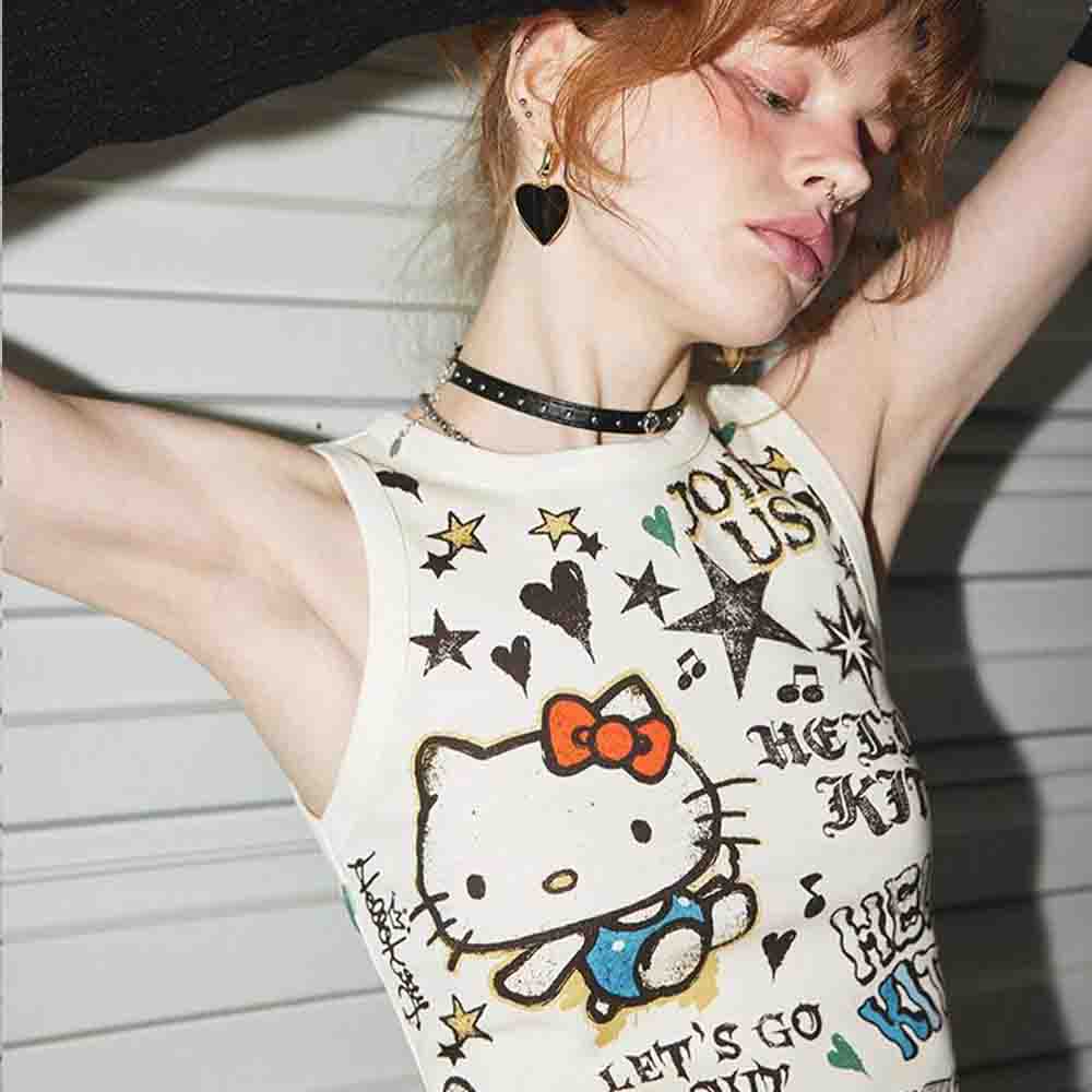 Sanrio Hello Kitties Women's C - Street Fashion Y2K review and price