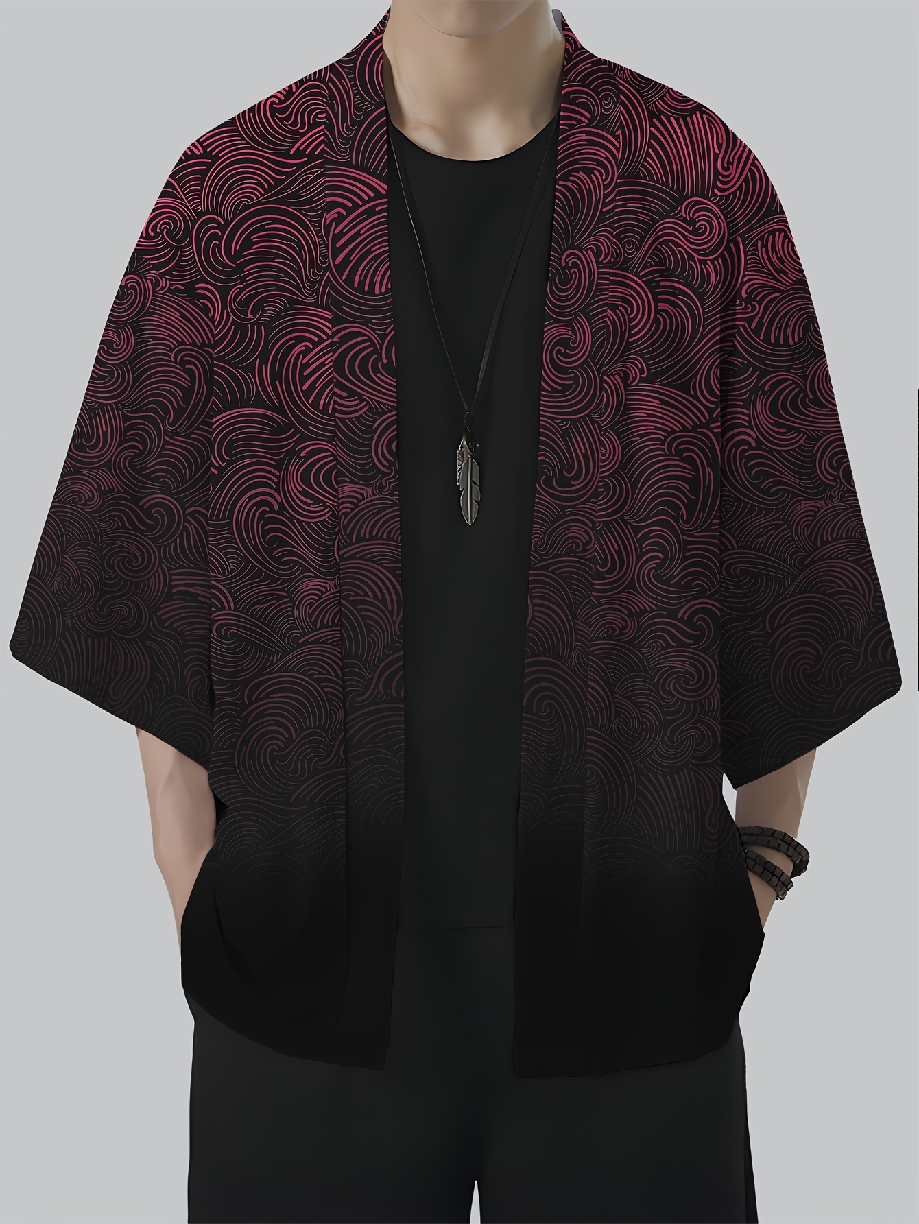 2026 Summer New Men's Kimono 3 - Street Fashion Style review and price