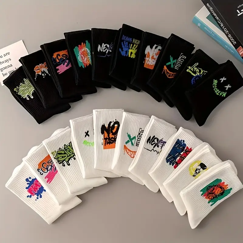 8 Pairs of Fashionable Graffit - Street Fashion Youtube review and price