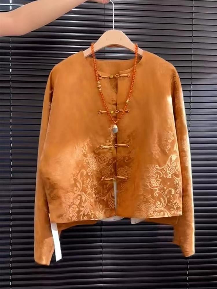 New High-End Satin Orange Flor - Street Fashion Youtube review and price