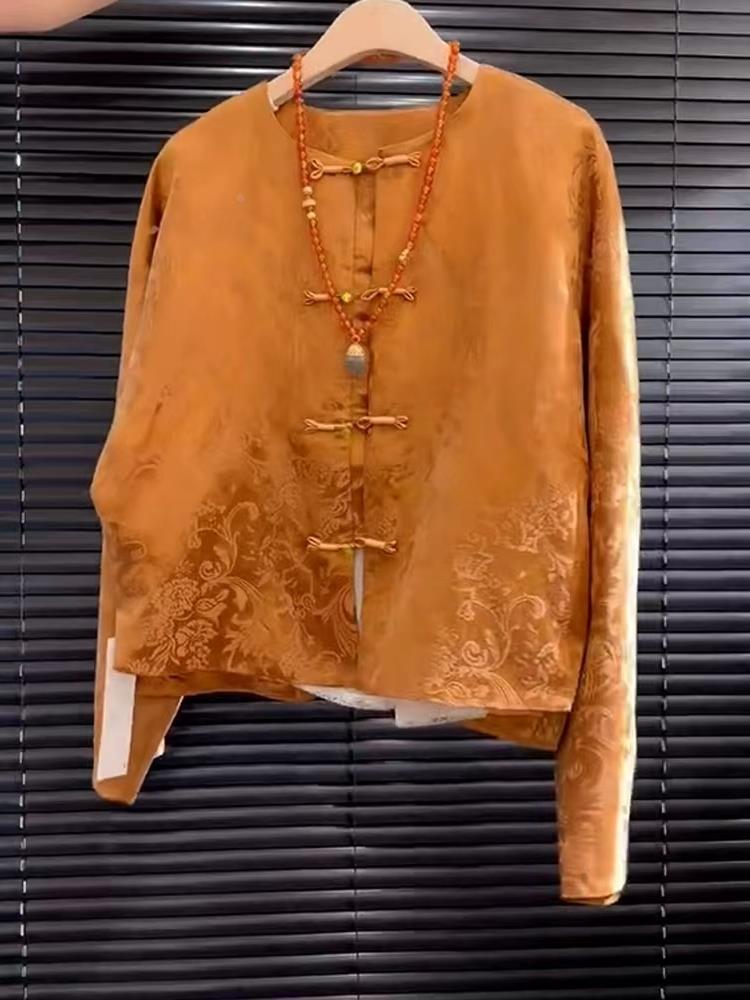 New High-End Satin Orange Flor - Street Fashion Youtube review and price