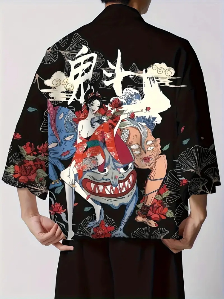 Men's Fashion Japanese Summer  - Street Fashion Kimono review and price