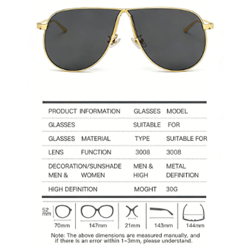 New metal frame sunglasses, hi - Street Fashion High End review and price